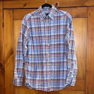 Cremieux Classics Multicolor Plaid Button Down Shirt, size small, 100% cotton